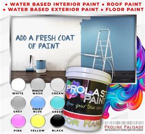 FENCING  & PAINT FOR SALE