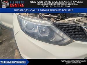 Nissan Qashqai J11 2016 headlights - in great used condition