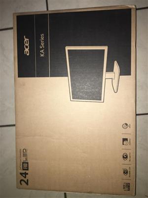 24inch Acer full hd monitor sealed