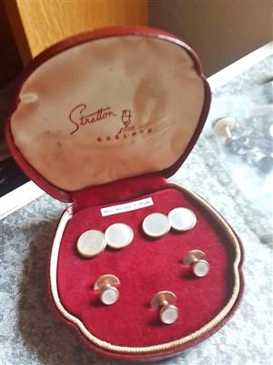 Stratton Vintage Cuff links 1930's