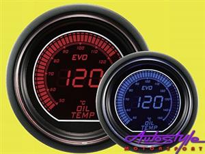 Autogauge EVO Oil Temp Gauge 52mm