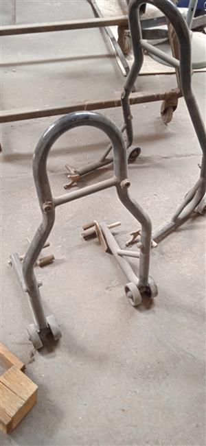 Front and rear paddock stands for sale