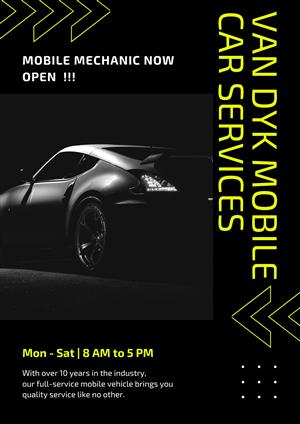 Mobile Car service available today 