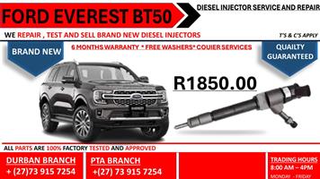 Ford Everest Bt50 Diesel Injectors 