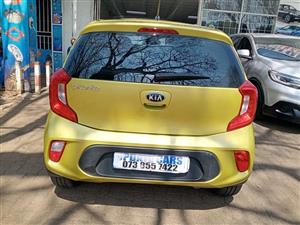 2021 Kia Picanto 1.2 Manual, Petrol,  Green Color Service book 