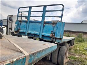 2003 - SATB 6/12 Superlink Flat Deck Trailer now on sale - Ready for work | 1 Left
