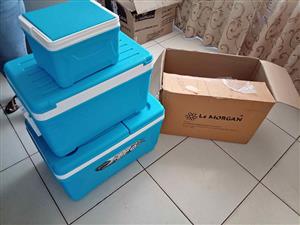 Set of 3 Le Morgan coolers
