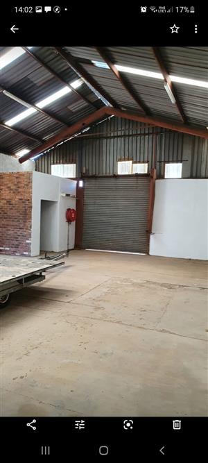 Waltloo Mini factories..from R3500 including 3 phase electricity.