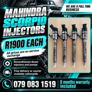 MAHINDRA SCORPIO INJECTORS FOR SALE 