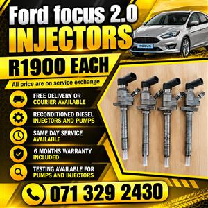 FORD FOCUS 2.0 INJECTORS FOR SALE 