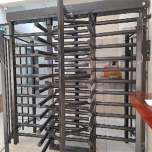 Pro-4 Double Full Height Turnstile Powder Coated Finish