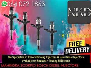 MAHINDRA SCORPIO BOSCH DIESEL INJECTORS FOR SALE