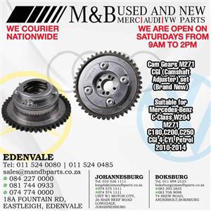 Cam Gears M271 CGI (Camshaft Adjuster) set (Brand New) Suitable for Mercedes-Benz C-Class W204 M271