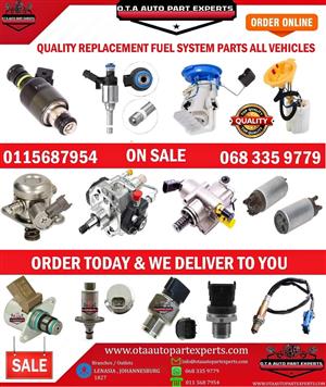 Injectors, Oxygen Lambda Sensors, High Pressure Fuel Pumps, Fuel Rail pressure sensors