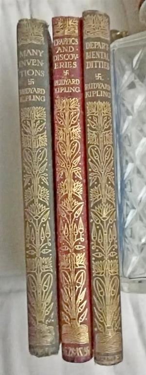  Rudyard Kipling books 1893 . 1886 .  1904