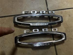 Ford F250 Fender Emblem badge