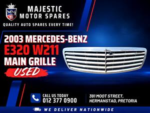 2003 Mercedes-Benz E320 W211 Main Grille for Sale – Used 