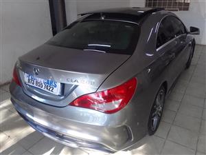 2017 Mercedes Benz CLA200 AMG Auto Grey color Sunroof  103000km
