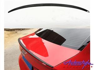 Audi A3 2013+ Sedan Plastic Bootspoiler