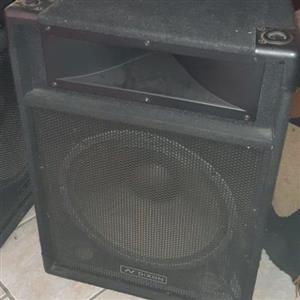 Amp and speakers 