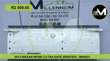 2013 NISSAN NP300 2.5 TAILGATE (DENTED) - MV0833