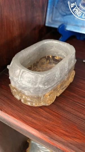 Handmade resin kombi bus small bowls
