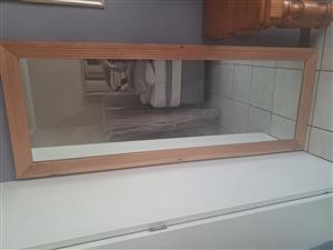 Oak Framed Mirror
