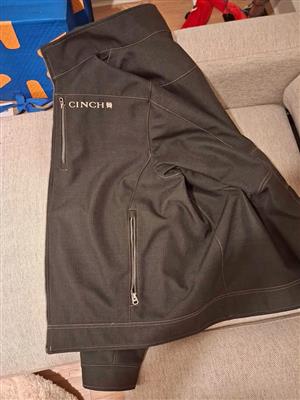 Genuine Cinch Men's 3XL Black Hooded Concealed Carry Jacket – Excellent Condition