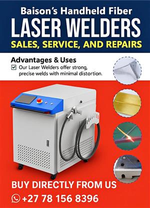 Baison Handheld Fiber Laser Welder – Sales, Service & Repair