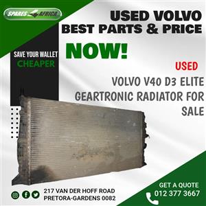 VOLVO V40 D3 ELITE GEARTRONIC RADIATOR
