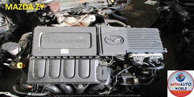 MAZDA ZY USED IMPORTED SECOND HAND LOW MILEAGE ENGINE FOR SALE