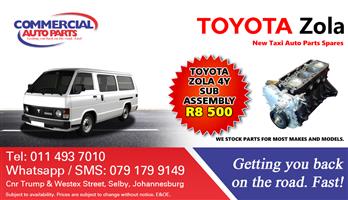 4y Sub-Assembly For Toyota Zola Budd For Sale.