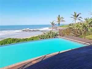 Grand 5-Bedroom Beachfront Mansion with B&B Rights