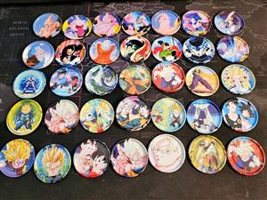 Dragon Ball Z Classic Metal Tazos