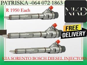 KIA SORENTO BOSCH DIESEL INJECTORS FOR SALE