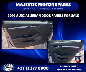 2014 Audi A3 Sedan Door Panels – Front & Rear Both Sides Available