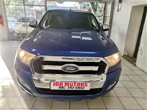 2016 Ford Ranger 3.2XLT Auto 4X4 Double Cab 92000km R320000 Mechanically perfect