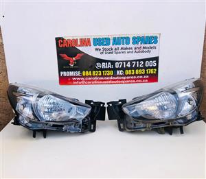 Mazda 2 left and right side standard headlight (2015-2020)