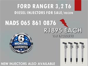 FORD RANGER 3,2 T6 DIESEL INJECTORS AVAILABLE