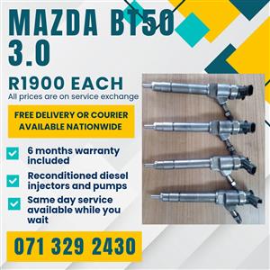 MAZDA BT50 3.0 INJECTORS FOR SALE WITH WARRANTY INCLUDED 