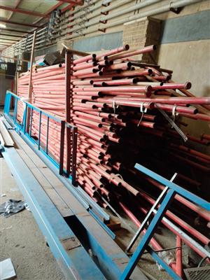 Red coated Sprinkler pipe available