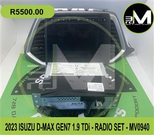 RADIO SET - ISUZU D-MAX GEN7