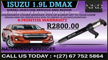 Isuzu 1.9L DMAX Diesel Fuel Injectors