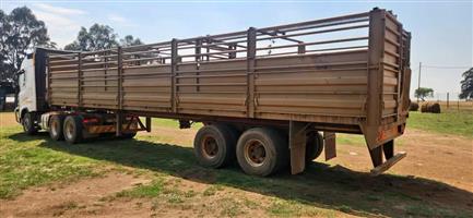 2008 - Leemon 12.5m Double Axle Cattle Trailer on Sale