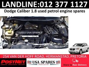 Dodge Caliber 1.8 used petrol engine spares for sale