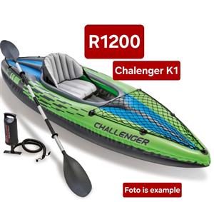 Kayak Intex K1.. FUN TIME