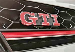VW Golf GTI bolt on grille badges emblems.