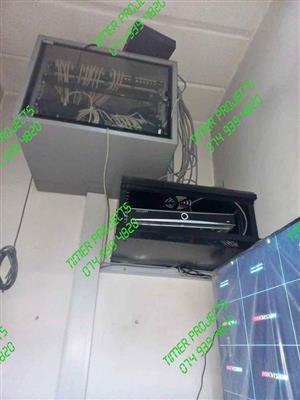 CCTV cameras & electric fence