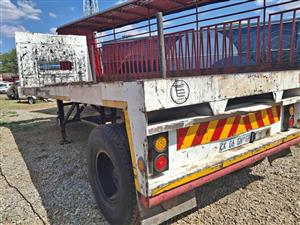 7m Hendred single axle trailer for sale in Krugersdorp, (Vat Incl),  from GTS