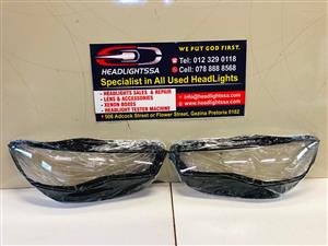 Audi A6 C7 left and right side headlight replacement lens 